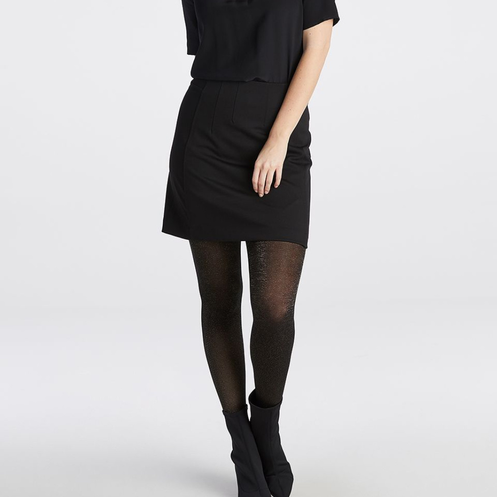 NWT SPANX Metallic Shimmer Mid-thigh Shaping Tight - Picture 2 of 7